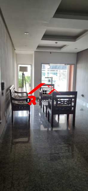 Conheça entradaSocial do imóvel - Cobertura Duplex 197m2, 3 suítes, 2 vagas, Recreio dos Bandeirantes - RVRECCOBDUP - 22 entradaSocial - 22