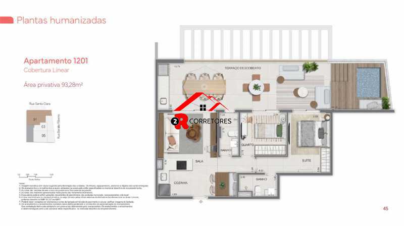 Conheça 18. do imóvel - Rio de Janeiro, Santa Clara, Stúdio, 45m², Lançamento, Copacabana. - HPCPARCLOPESSTACLARA001 - 18 18. - 18
