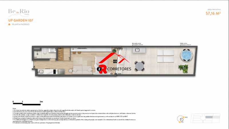 Conheça 4. do imóvel - Rio de Janeiro, Copacabana,Up Garden Stúdio, 57,16m², Rua Tonelero, Posto 3. - HPCCOPAOPPORTUNITY002 - 4 4. - 4