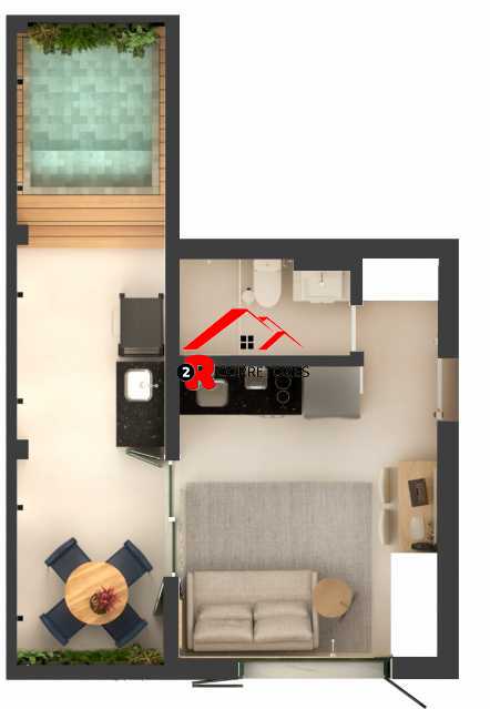 Conheça 22 do imóvel - Rio de Janeiro, Copacabana, Garden, 37,27m², frente, Bairro Peixoto. - HPCVAZIOPEIXOTOIV - 23 22 - 23