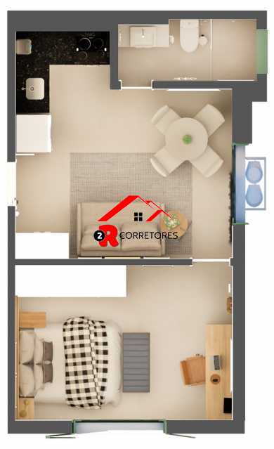 Conheça 25 do imóvel - Rio de Janeiro, Copacabana, sala e quarto, 35,67m², frente, Bairro Peixoto. - HPCVAZIOPEIXOTOV - 25 25 - 25