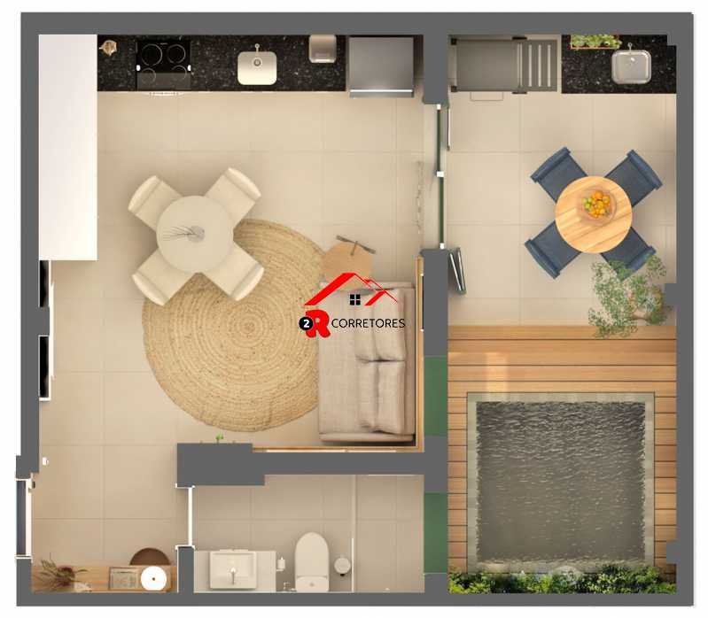 Conheça 18 do imóvel - Rio de Janeiro, Copacabana, garden, 42,48m², lateral, piscina, Bairro Peixoto! - HPCVAZIOPEIXOTOVI - 18 18 - 18