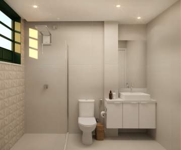 Imperdível - Rio de Janeiro, Copacabana, 1 quarto, laterral, 37,28m², Bairro Peixoto. - HPCVAZIOPEIXOTOVII
