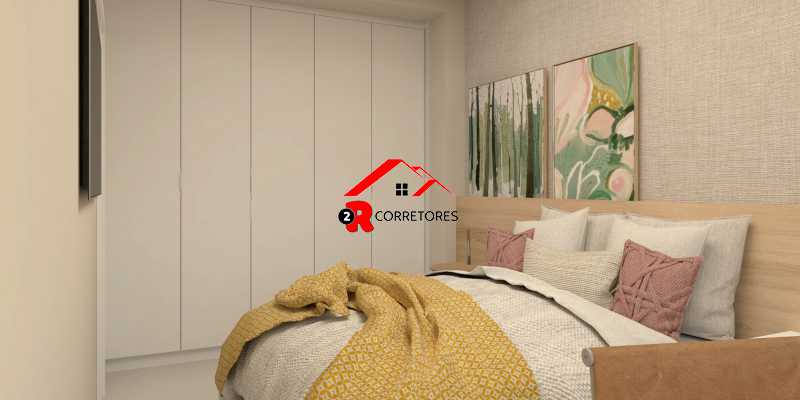 Conheça 204 - quarto 03 do imóvel - Rio de Janeiro, Copacabana, 1 quarto, laterral, 37,28m², Bairro Peixoto. - HPCVAZIOPEIXOTOVII - 5 204 - quarto 03 - 5