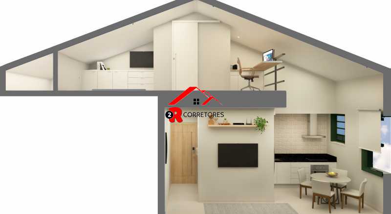 Conheça 21 do imóvel - Rio de Janeiro, Copacabana, Duplex, 2 quartos, 64,72m², Bairro Peixoto. - HPCVAZIOPEIXOTOVIII - 21 21 - 21