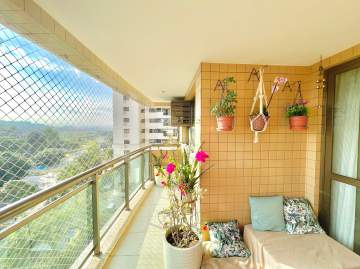 Rio de Janeiro, Barra da Tijuca, 3 quartos, sendo 1 suíte, 2 vagas, frente/lateral, Península. - HPCPARCMARCELOPENINSULA001