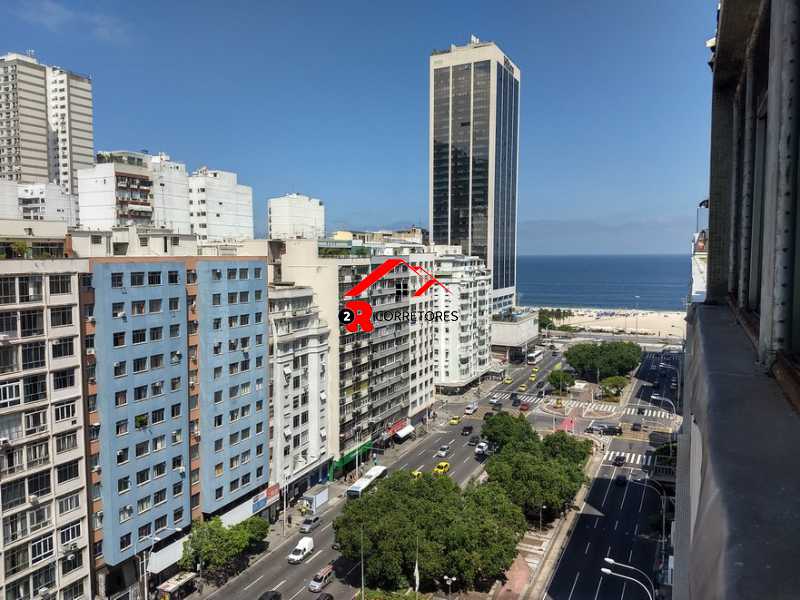 Conheça 1 Vissta Panorâmica do imóvel - Rio de Janeiro, Copacabana, 3 suítes, 136 m², frente rua, 1 vaga escriturada, vista lateral mar.. - HPC007JR - 4 1 Vissta Panorâmica - 4
