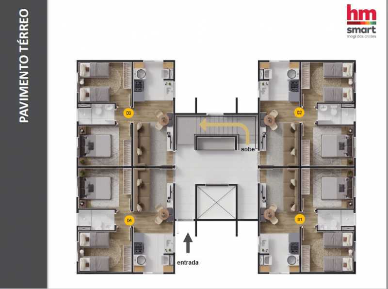 Conheça 12 do imóvel - Apartamento 2 quartos à venda Vila Brasileira, Mogi das Cruzes - R$ 180.000 - BIAP20240 - 12 12 - 12