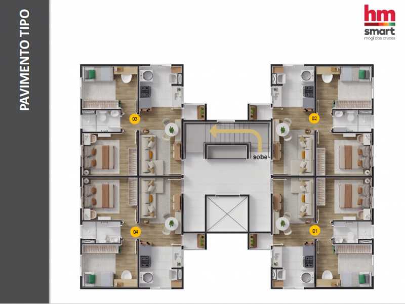 Conheça 13 do imóvel - Apartamento 2 quartos à venda Vila Brasileira, Mogi das Cruzes - R$ 180.000 - BIAP20240 - 13 13 - 13