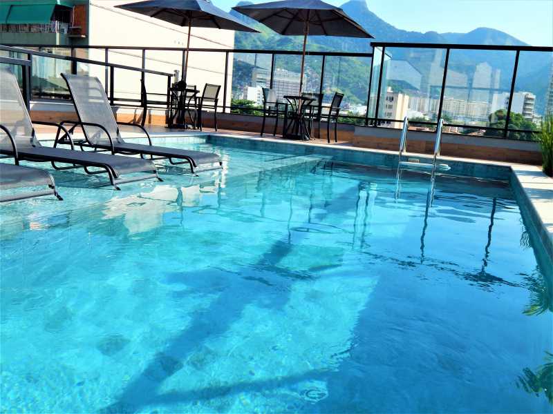 Conheça Piscina do imóvel - Apartamento 3 quartos à venda Rio de Janeiro,RJ - R$ 819.000 - PREDIO NOVO PERTO 6 BPM - 3 Piscina - 3