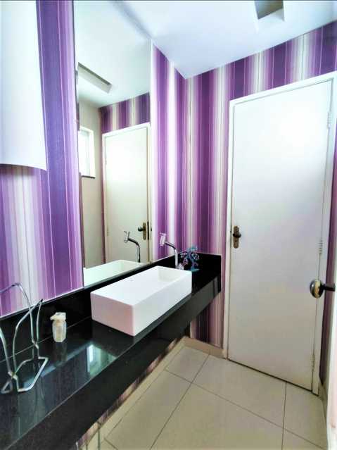 Conheça Lavabo do imóvel - Cobertura à venda Avenida Maracanã,Rio de Janeiro,RJ - R$ 1.899.000 - TIJUCA COB LINEAR - 12 Lavabo - 12