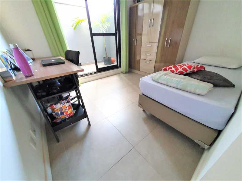 Conheça Quarto Solteiro Gardem do imóvel - Apartamento 3 quartos à venda Rio de Janeiro,RJ - R$ 648.000 - APT3QTOAMPLOCOMGARDEM - 12 Quarto Solteiro Gardem - 12