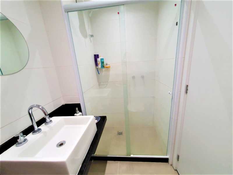 Conheça Banheiro Social do imóvel - Apartamento 3 quartos à venda Rio de Janeiro,RJ - R$ 648.000 - APT3QTOAMPLOCOMGARDEM - 14 Banheiro Social - 14