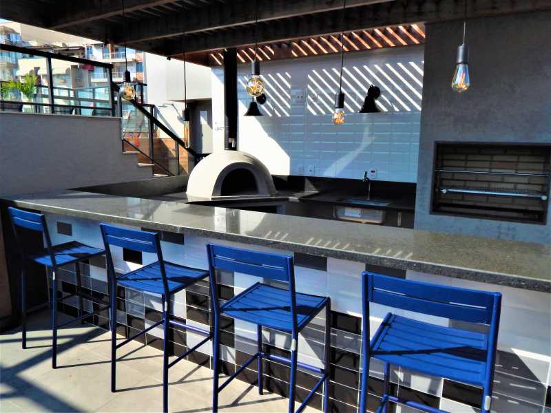 Conheça Churrasqueira do imóvel - Apartamento 3 quartos à venda Rio de Janeiro,RJ - R$ 648.000 - APT3QTOAMPLOCOMGARDEM - 15 Churrasqueira - 15