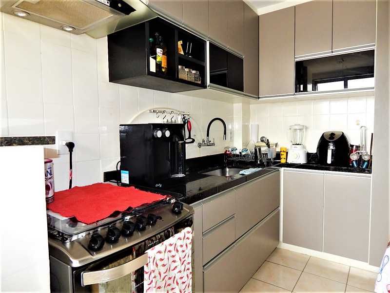 Conheça Copa/Cozinha com armários do imóvel - Apartamento 2 quartos à venda Rio de Janeiro,RJ - R$ 630.000 - MARACANA 90 M 2 QT DEP LAZER - 9 Copa/Cozinha com armários - 9
