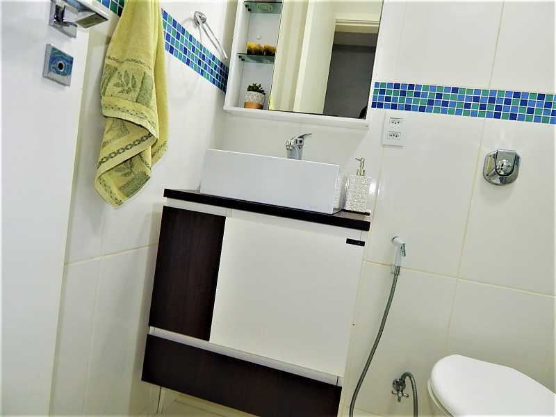 Conheça Banheiro Social do imóvel - Apartamento 2 quartos à venda Rio de Janeiro,RJ - R$ 630.000 - MARACANA 90 M 2 QT DEP LAZER - 7 Banheiro Social - 7