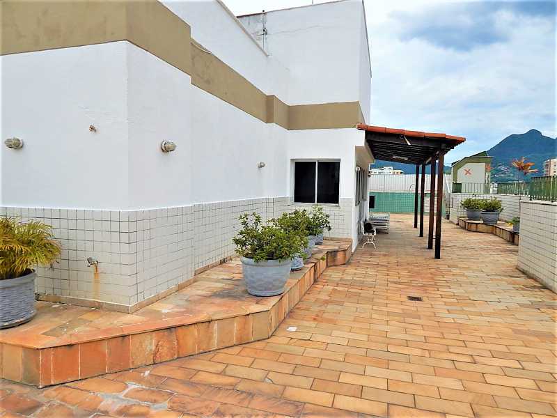 Conheça Lazer no Rooftop do imóvel - Apartamento 2 quartos à venda Rio de Janeiro,RJ - R$ 630.000 - MARACANA 90 M 2 QT DEP LAZER - 12 Lazer no Rooftop - 12
