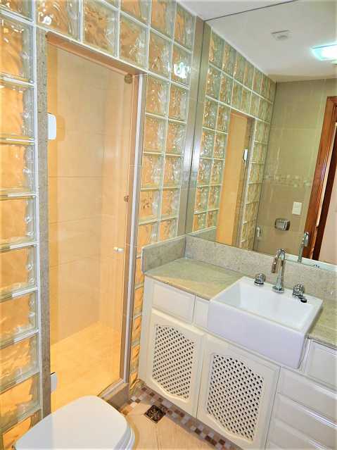 Conheça Banheiro social do imóvel - Apartamento à venda Rua Olegarinha,Rio de Janeiro,RJ - R$ 719.000 - GRAJAU 2 DEPEND RESERVA - 9 Banheiro social - 9