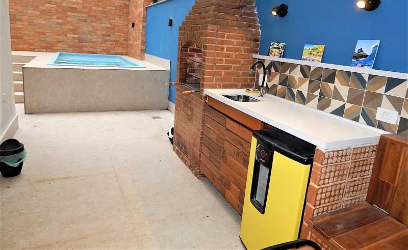 Conheça Área externa do garden do imóvel - Apartamento com Área Privativa à venda Rua Ferreira Pontes,Rio de Janeiro,RJ - R$ 1.099.000 - APTO GARDEN ANDARAI - 2 Área externa do garden - 2