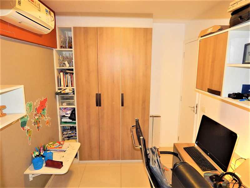 Conheça Quarto Solteiro = Home Office do imóvel - Apartamento com Área Privativa à venda Rua Ferreira Pontes,Rio de Janeiro,RJ - R$ 1.099.000 - APTO GARDEN ANDARAI - 10 Quarto Solteiro = Home Office - 10