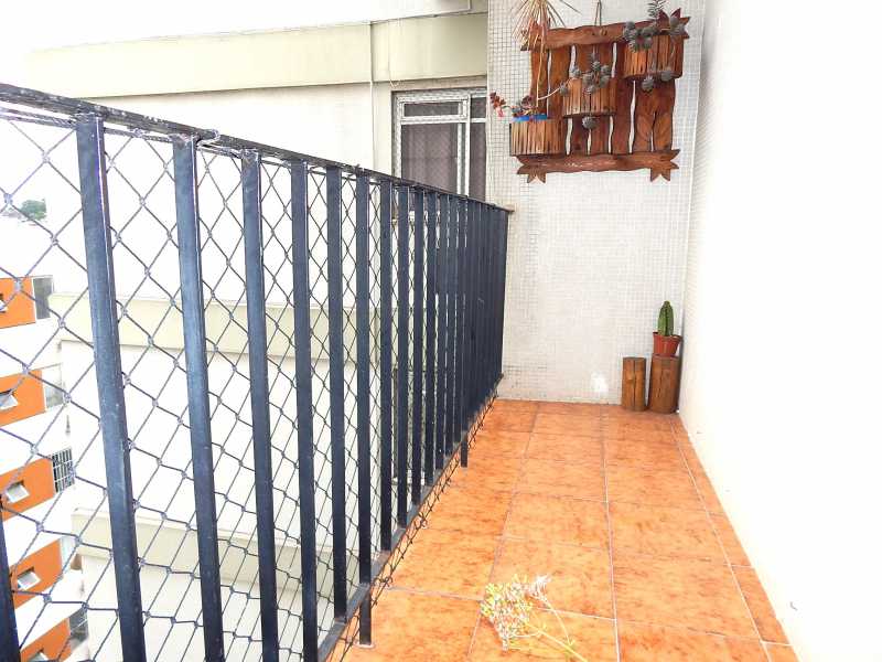 Conheça Varanda do imóvel - Apartamento à venda Rua Teodoro da Silva,Rio de Janeiro,RJ - R$ 484.000 - 2 QT DEP TEODORO DA SILVA - 5 Varanda - 5