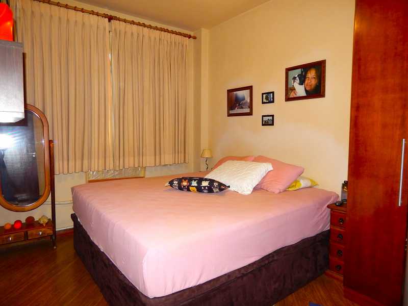 Conheça Quarto casal amplo do imóvel - Apartamento à venda Rua Teodoro da Silva,Rio de Janeiro,RJ - R$ 484.000 - 2 QT DEP TEODORO DA SILVA - 6 Quarto casal amplo - 6