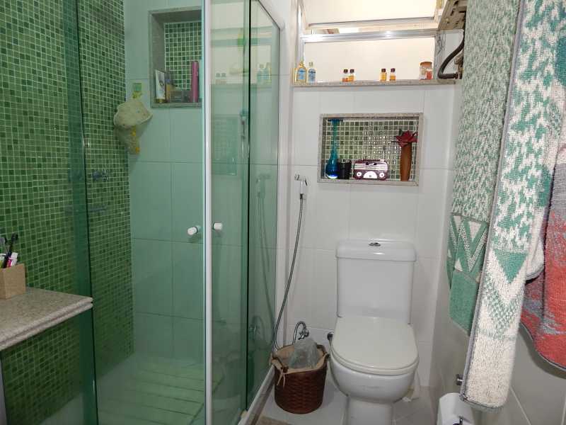 Conheça Banheiro social reformado do imóvel - Apartamento à venda Rua Teodoro da Silva,Rio de Janeiro,RJ - R$ 484.000 - 2 QT DEP TEODORO DA SILVA - 10 Banheiro social reformado - 10