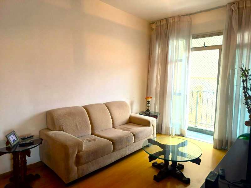 Conheça Sala clara e arejada do imóvel - Apartamento 2 quartos à venda Rio de Janeiro,RJ - R$ 495.000 - MARACANA 2 QTO DEPEN LAZER - 4 Sala clara e arejada - 4