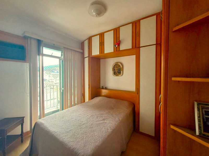 Conheça Quarto suíte do imóvel - Apartamento 2 quartos à venda Rio de Janeiro,RJ - R$ 495.000 - MARACANA 2 QTO DEPEN LAZER - 5 Quarto suíte - 5