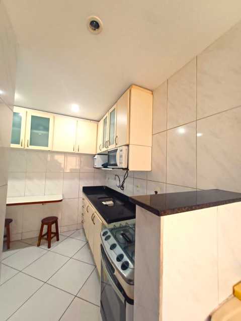 Conheça Copa/Cozinha com armários do imóvel - Apartamento 2 quartos à venda Rio de Janeiro,RJ - R$ 495.000 - MARACANA 2 QTO DEPEN LAZER - 11 Copa/Cozinha com armários - 11