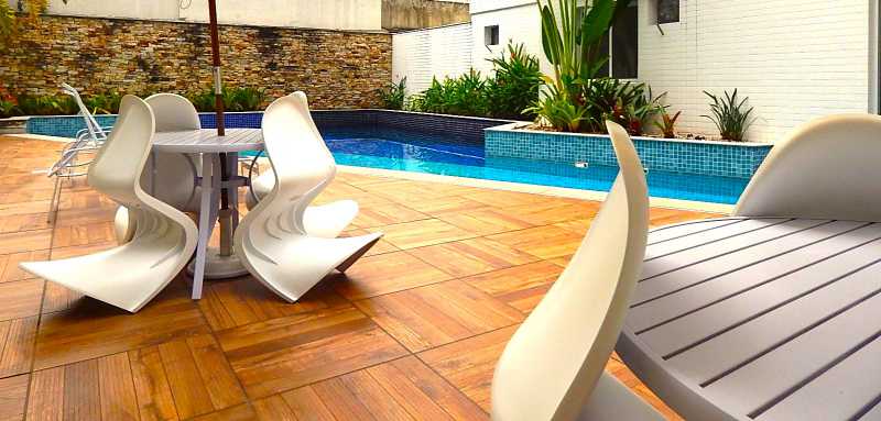 Conheça Piscina do imóvel - Apartamento 2 quartos à venda Rio de Janeiro,RJ - R$ 392.000 - 2QTOVILAZERSC - 1 Piscina - 1
