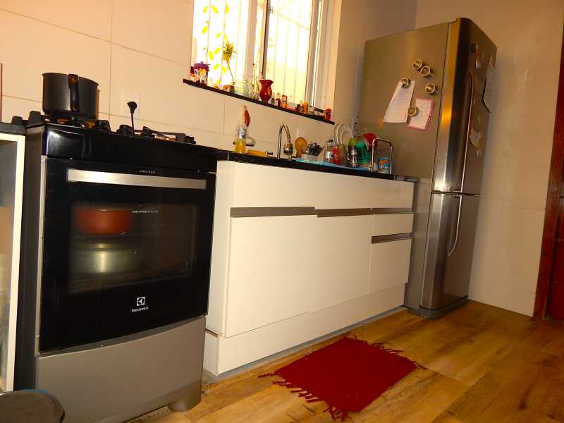 Conheça Copa/Cozinha com armários do imóvel - Casa 3 quartos com 149 m² a 400 metros do Shopping Tijuca - CASA 3 QTOS PROX SHOPPING TJ - 15 Copa/Cozinha com armários - 15