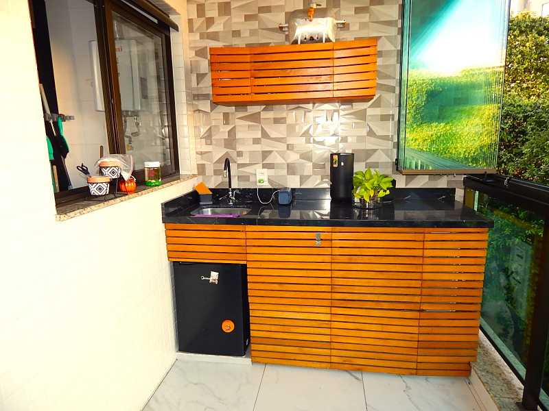 Conheça Varandão Gourmet do imóvel - Apartamento à venda Avenida Paula Sousa,Rio de Janeiro,RJ - R$ 649.000 - Marac-3qt-marc- - 2 Varandão Gourmet - 2