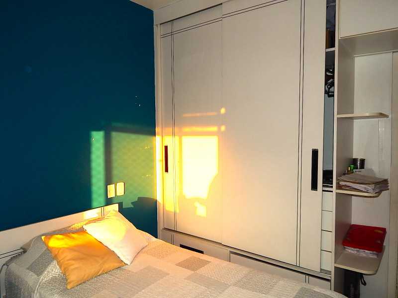 Conheça Qto solteiro 2 c/ armário do imóvel - Apartamento 3 quartos à venda Rio de Janeiro,RJ - R$ 760.000 - PC-3Q-LAZ-2V-SAB - 10 Qto solteiro 2 c/ armário - 10