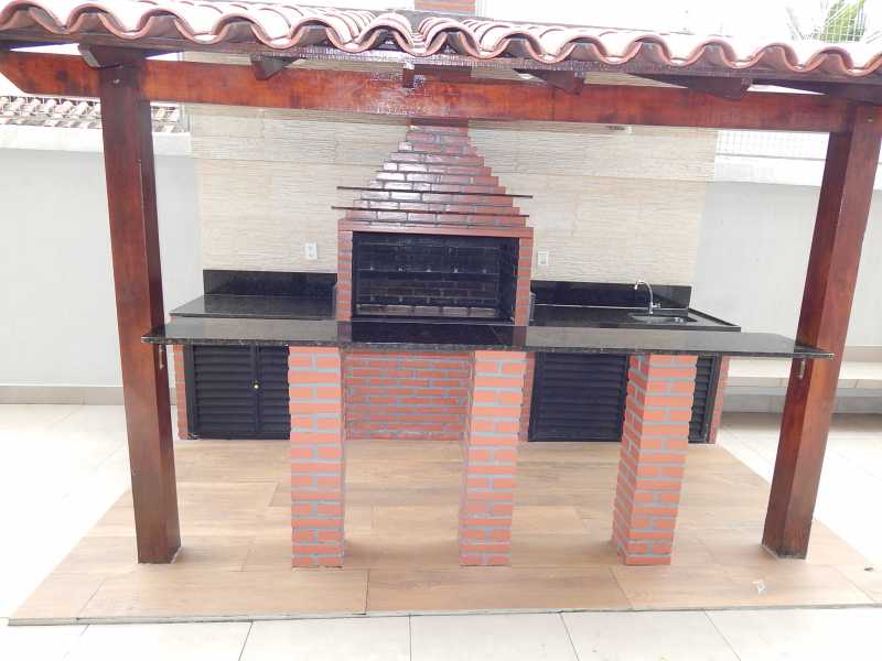 Conheça Churrasqueira do imóvel - Apartamento 3 quartos à venda Rio de Janeiro,RJ - R$ 760.000 - PC-3Q-LAZ-2V-SAB - 17 Churrasqueira - 17