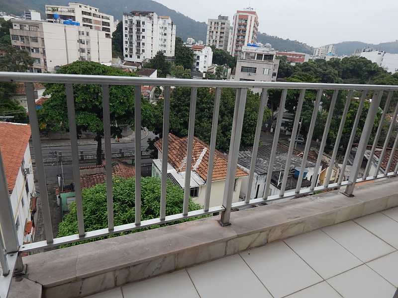 Conheça Varanda quarto solteiro 2 do imóvel - R$ 639 mil - Grajaú 3 Qtos + Dependência com 176 m² - GRAJ-3QTO-176-FABCART - 12 Varanda quarto solteiro 2 - 12