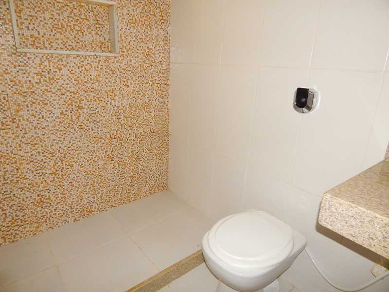 Conheça Banheiro social do imóvel - R$ 549 MIL - Casa de Vila - Próxima ao Metrô - Tijuca-Casa2qt - 4 Banheiro social - 4