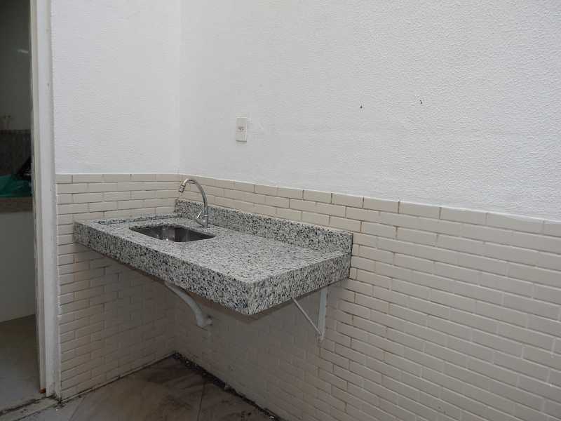 Conheça Área Externa do imóvel - R$ 549 MIL - Casa de Vila - Próxima ao Metrô - Tijuca-Casa2qt - 10 Área Externa - 10