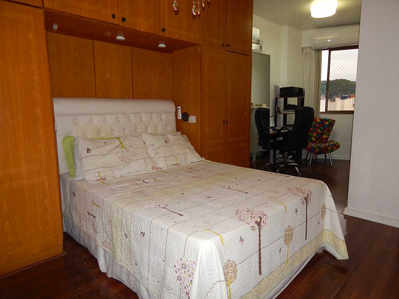 Conheça Quarto suíte do imóvel - R$ 619 mil - 2 Quartos + Dependência - tj-bm-2qtodep - 7 Quarto suíte - 7
