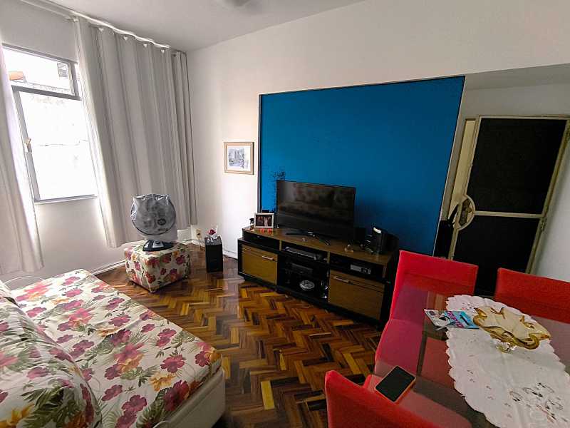 Conheça Sala ampla do imóvel - Apartamento 1 quarto à venda Rio de Janeiro,RJ - R$ 329.000 - TJ-AM-SLQT-ROS - 1 Sala ampla - 1