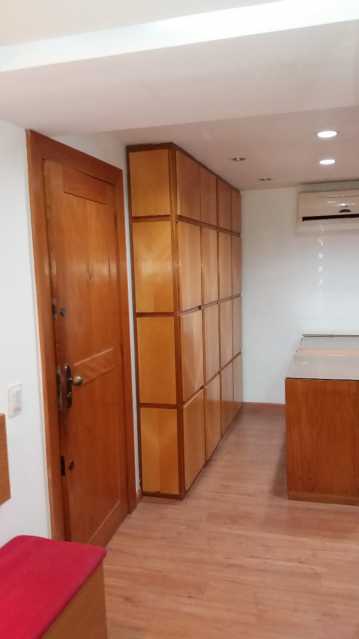 Conheça Armários e split do imóvel - Sala Comercial 97m² à venda Rio de Janeiro,RJ - R$ 290.000 - sl-cent-Ros-97 - 3 Armários e split - 3