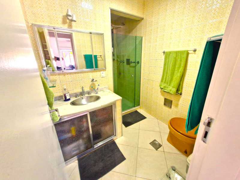 Conheça Banheiro social do imóvel - Apartamento à venda Rua Amaral,Rio de Janeiro,RJ - R$ 469.000 - AM-2QTO-FD - 6 Banheiro social - 6
