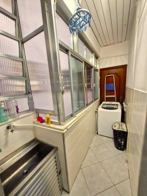 Conheça Área de serviço do imóvel - Apartamento à venda Rua Amaral,Rio de Janeiro,RJ - R$ 469.000 - AM-2QTO-FD - 9 Área de serviço - 9