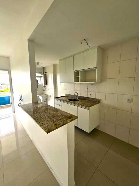 Conheça Cozinha com armários do imóvel - Apartamento à venda Rua Silvia Pozzana,Rio de Janeiro,RJ - R$ 505.000 - Recreio-2qt-oc-ros - 6 Cozinha com armários - 6