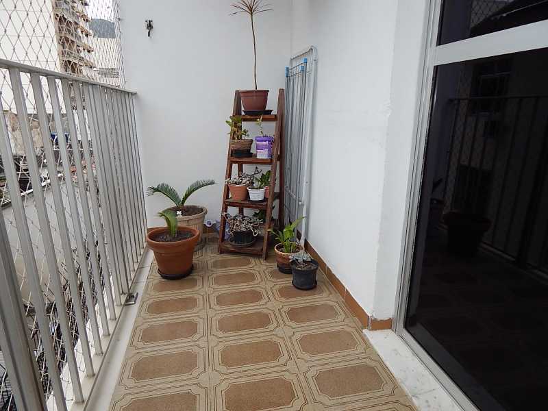 Conheça Varanda do imóvel - Apartamento à venda Rua Amaral,Rio de Janeiro,RJ - R$ 649.000 - 26 TIJUCA FB - 12 Varanda - 12