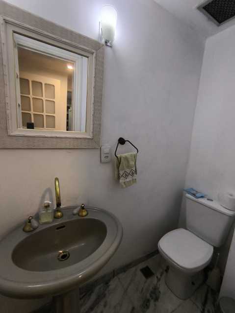 Conheça Lavabo do imóvel - Apartamento 5 quartos à venda Rio de Janeiro,RJ - R$ 775.000 - TJ-Ag-184 - 13 Lavabo - 13