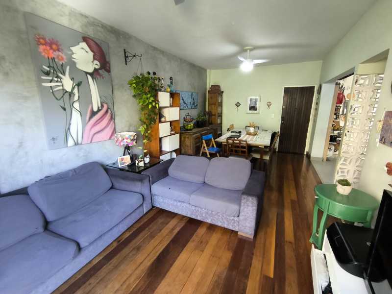 Conheça Ampla sala 2 ambientes do imóvel - Apartamento à venda Rua Dezoito de Outubro,Rio de Janeiro,RJ - R$ 649.000 - TJ-3QTO-DEZ-IM - 1 Ampla sala 2 ambientes - 1