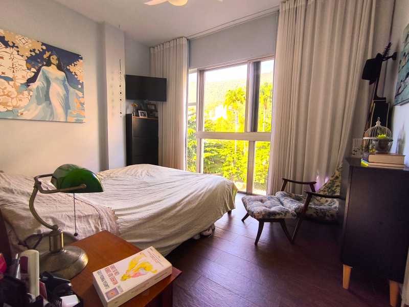Conheça Quarto suíte sol da manhã do imóvel - Apartamento à venda Rua Dezoito de Outubro,Rio de Janeiro,RJ - R$ 649.000 - TJ-3QTO-DEZ-IM - 3 Quarto suíte sol da manhã - 3