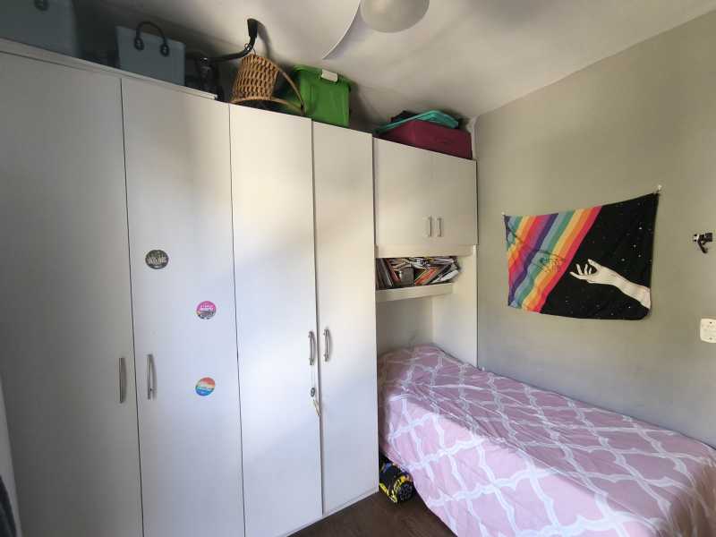 Conheça Qto solteiro 1 c/ armário do imóvel - Apartamento à venda Rua Dezoito de Outubro,Rio de Janeiro,RJ - R$ 649.000 - TJ-3QTO-DEZ-IM - 8 Qto solteiro 1 c/ armário - 8