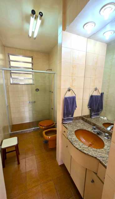 Conheça Banheiro social do imóvel - Apartamento à venda Rua Uruguai,Rio de Janeiro,RJ - R$ 529.000 - TJ-3qto-urug-fab - 7 Banheiro social - 7